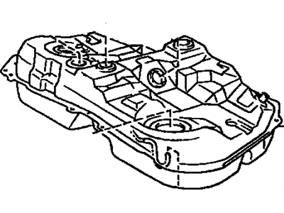 Toyota 77001-39425 Tank Sub-Assembly, Fuel