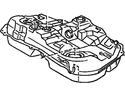 Toyota 77001-48070 Tank Assy, Fuel