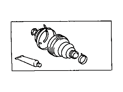 Lexus 04437-28021 Boot Kit, Rear Drive Shaft Inboard Joint