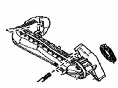 Toyota 25601-25011 EGR Pipe