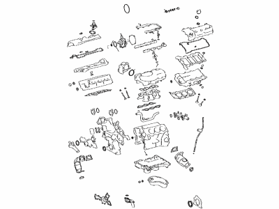 Lexus 04111-F0012 Gasket Kit, Engine O