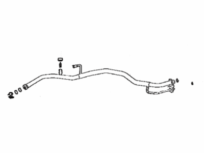Lexus 88707-06360 Tube Sub-Assembly SUCTI