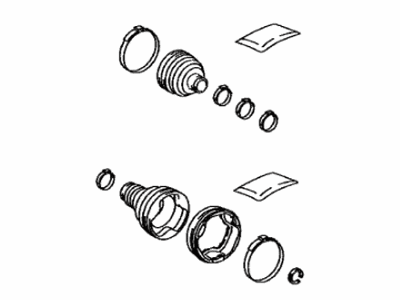 Lexus 04427-08240 Boot Kit, FR Drive S