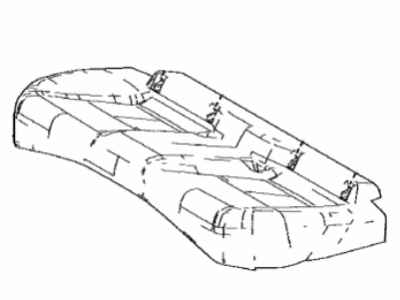 Lexus 71075-06D20-A1 Cover Sub-Assy, RR S