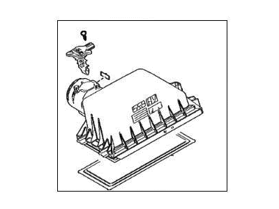 Lexus 17705-F0130 CAP SUB-ASSY, AIR CL