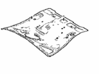 Toyota 58211-06230 Center Floor Pan