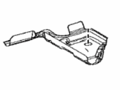 Lexus 74483-33030 Clamp, Battery, NO.3