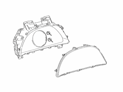 Lexus 83800-0XW81 Meter Assembly, COMBINAT