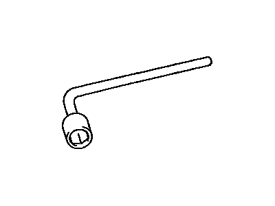Lexus 09150-50010 Wrench, Hub Nut Box