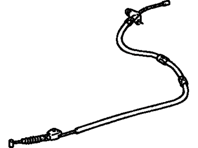 Lexus 46420-53011 Cable Assy, Parking Brake, NO.2