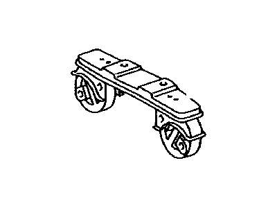 Lexus 17509-74230 Bracket Sub-Assy, Exhaust Pipe NO.4 Support