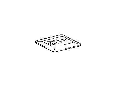 Lexus 89795-60010 Card, Transponder Key