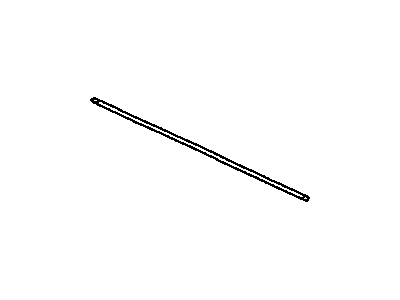 Toyota 85224-33040 Plate, WIPER Rubber Backing