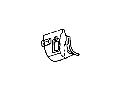 Lexus 62112-50010-A1 Board, Cowl Side Trim, LH