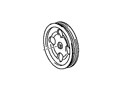 Lexus 44311-22091 Pulley, Vane Pump