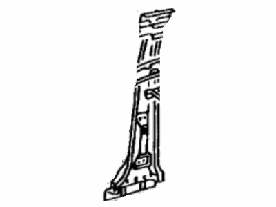 Lexus 61047-53011 Reinforcement Sub-Assy, Center Body Pillar, Center RH