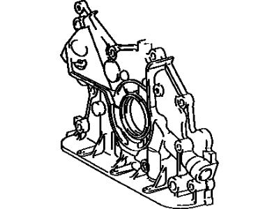 Lexus 15101-20020 Body Sub-Assy, Oil Pump