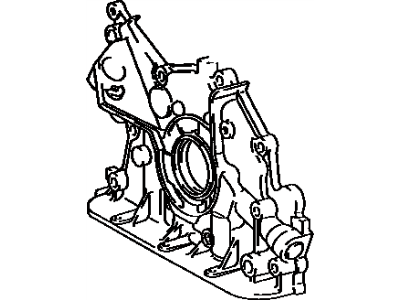 Toyota 15101-62030 Body Sub-Assy, Oil Pump