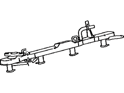 Lexus 23814-38031 Pipe Sub-Assy, Fuel Delivery