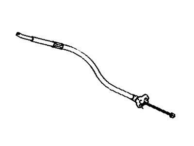 Toyota 46430-33041 Rear Cable