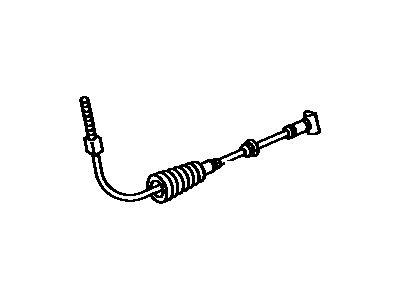 Lexus 46410-33020 Cable Assy, Parking Brake, NO.1