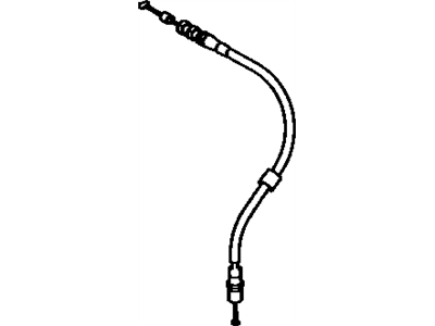Toyota 35520-33030 Cable Assembly, Throttle