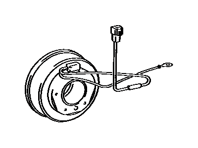 Lexus 88411-33040 STATOR, Magnet Clutch