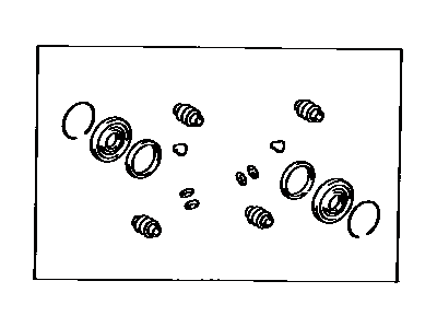 Toyota 04479-50080 Caliper Seal Kit
