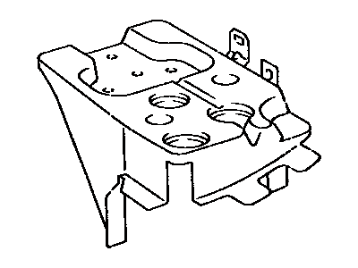 Toyota 53704-33010 Support, Battery Carrier