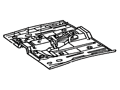 Lexus 58111-33010 Pan, Front Floor