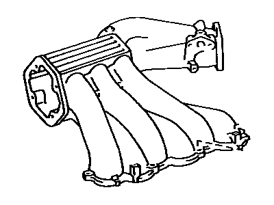 Toyota 17109-20010 Tank, Intake Air Surge