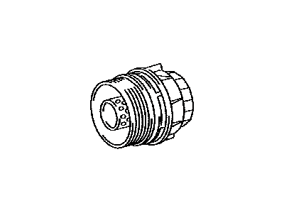 Lexus 15620-37010 Cap Assy, Oil Filter