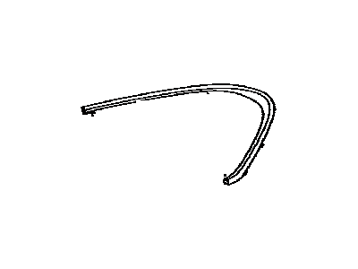 Lexus 75707-30130 MOULDING Sub-Assembly, Rear Door