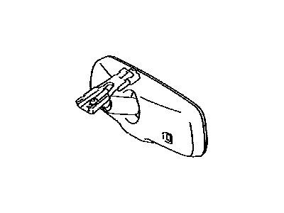 Lexus 87810-06080 Mirror Assembly, Inner Rear
