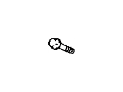 Toyota 90119-08C87 Bolt, w/Washer