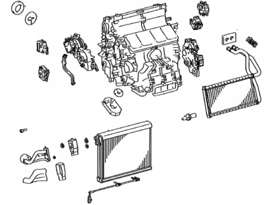 Lexus 87050-53181 Radiator Assembly, Air C