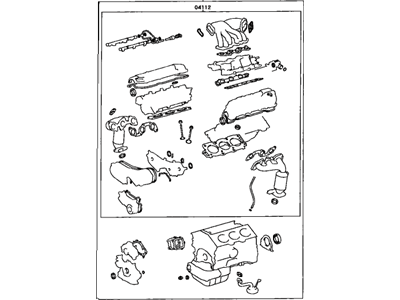 Toyota 04111-20210 Overhaul Gasket Set