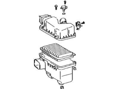 Lexus 17700-20190 Cleaner Assy, Air