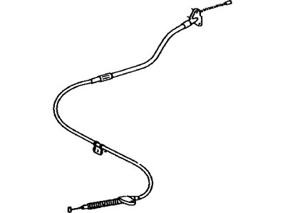 Toyota 46420-33100 Rear Cable