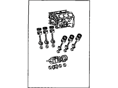 Lexus 11400-20051 Block Assy, Short