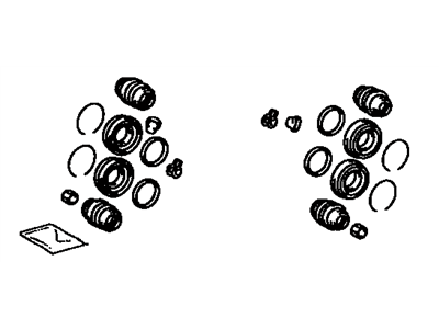 Lexus 04478-21020 Cylinder Kit, Front Disc