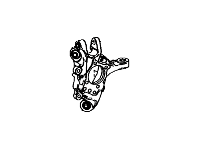 Lexus 42305-30130 Carrier Sub-Assembly, Rear