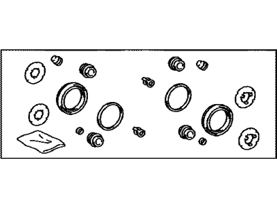 Lexus 04479-30580 Cylinder Kit, Rear Disc