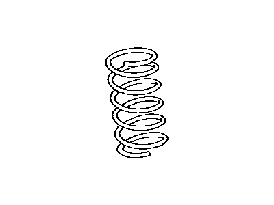 Lexus 48131-53510 Spring, Coil, FR