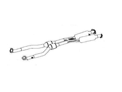 Lexus 17410-38650 PIPE ASSY, EXHAUST