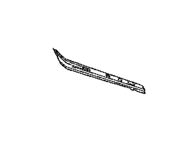 Lexus 57427-30040 Reinforcement, Front Floor