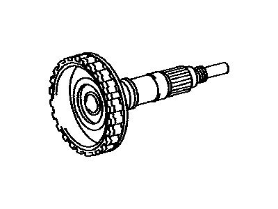 Lexus 35073-50010 Shaft Sub-Assy, Output