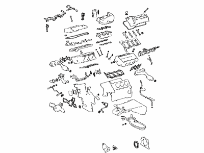 Lexus 04111-31A93 Gasket Kit, Engine Overhaul