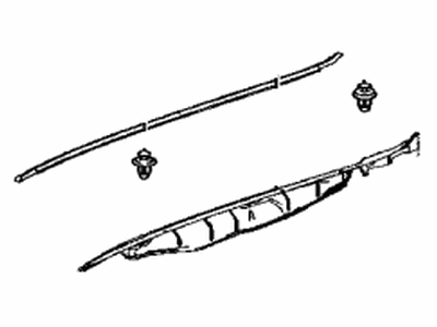 Lexus 53807-53031 Reinforcement Sub-As