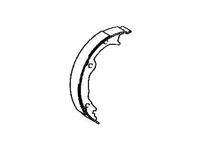 Lexus 46530-50040 Shoe Assembly, Parking Brake